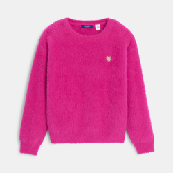 كنزة مضلّعة ناعمة باللون...